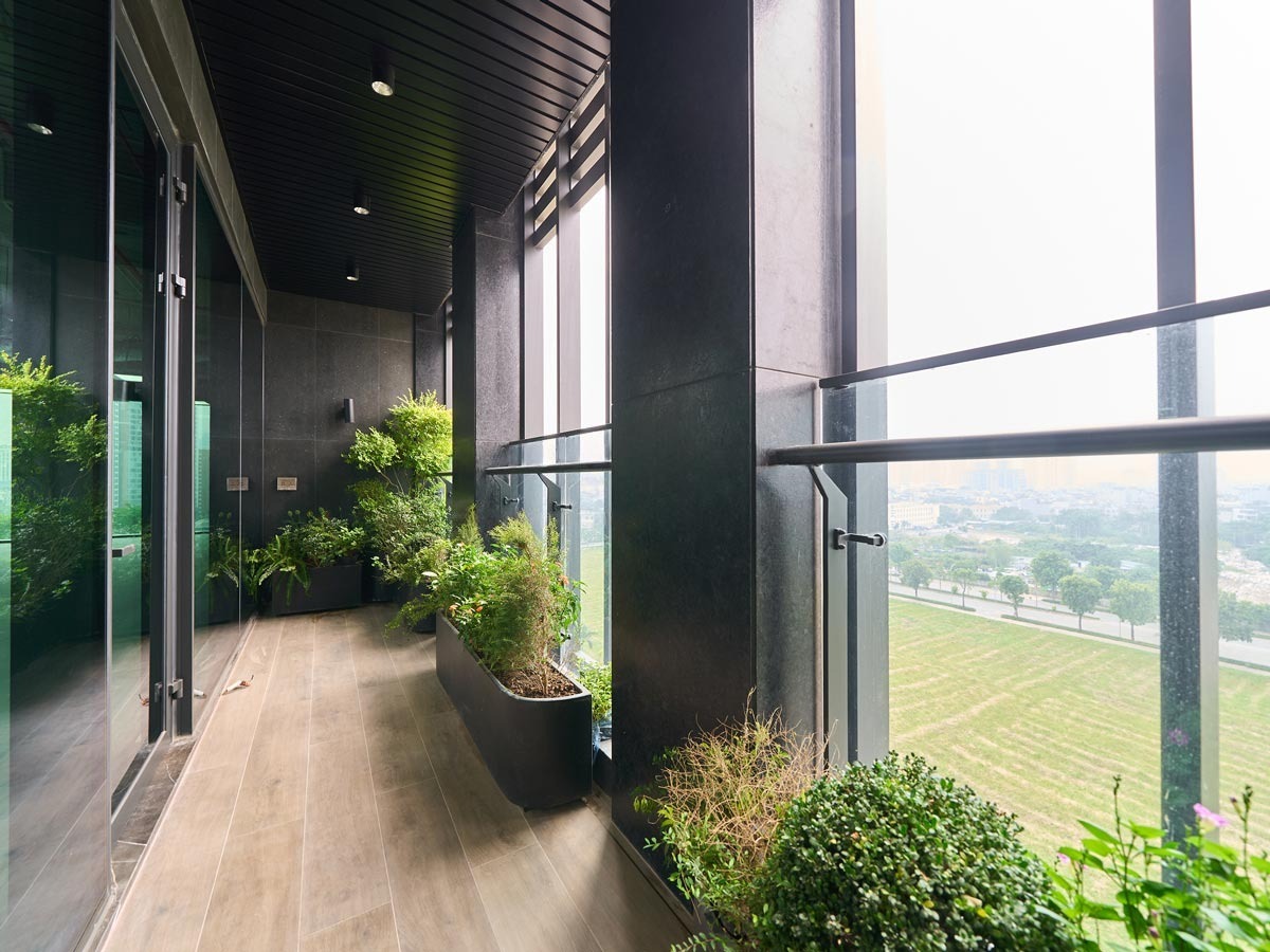 Không gian văn phòng xanh